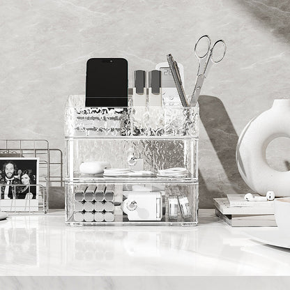 Kitbabad Clear-Look Cosmetic Drawer Storage Organizer – product image 1