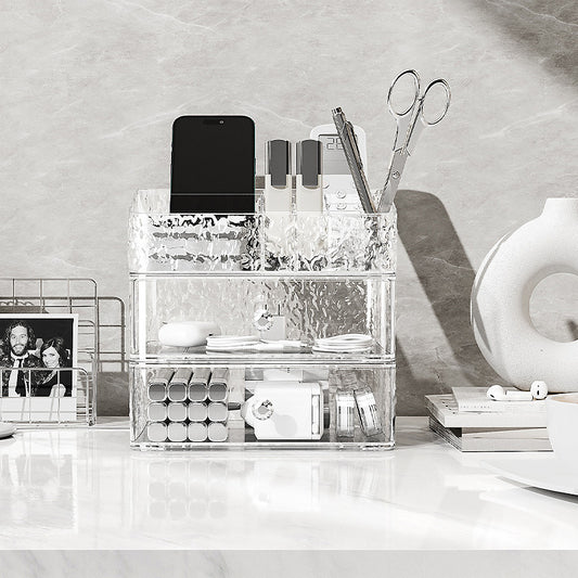 Kitbabad Clear-Look Cosmetic Drawer Storage Organizer – product image 1