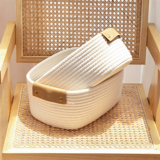 Kitbabad Woven Bedroom Storage Basket for Small Essentials – product image 1