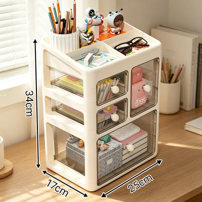 Kitbabad Multi-Drawer Desktop Stationery Storage Box – product image 2
